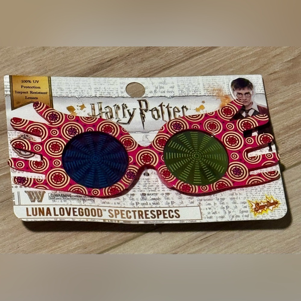 Harry Potter Luna Lovegood Spectrespecs Sunglasses New